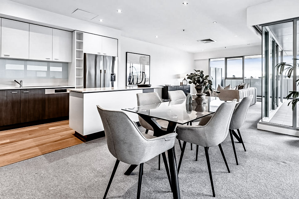 Property Styling_South Yarra_Dining + Kitchen + Living